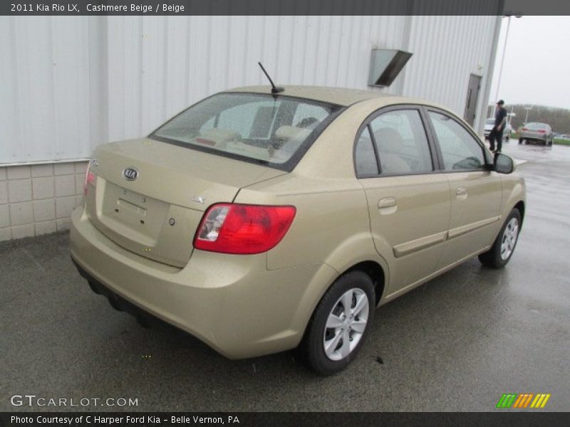 Cashmere Beige / Beige 2011 Kia Rio LX