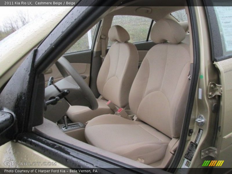 Cashmere Beige / Beige 2011 Kia Rio LX