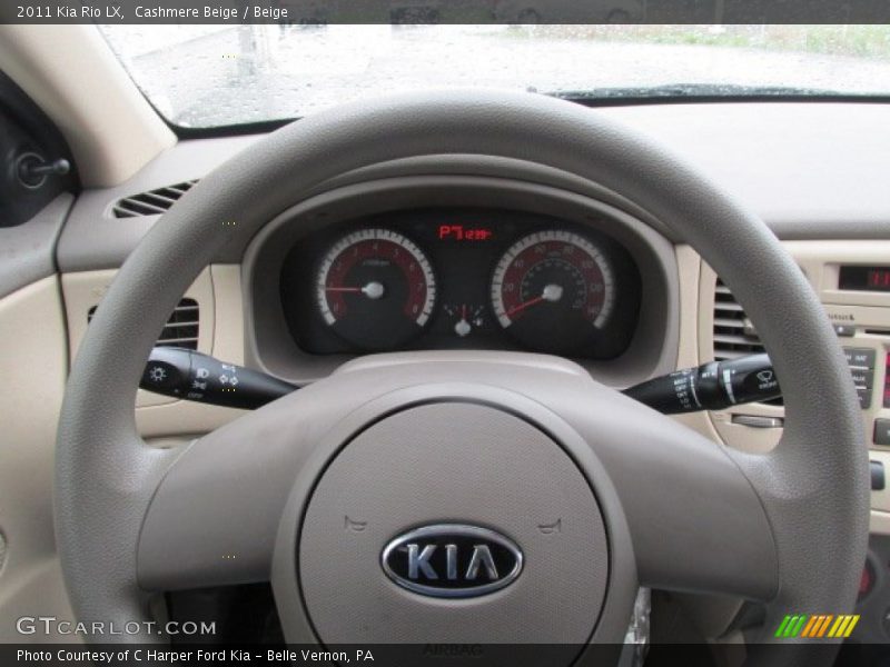 Cashmere Beige / Beige 2011 Kia Rio LX
