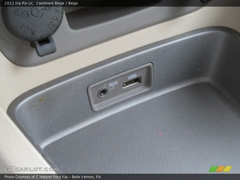 Cashmere Beige / Beige 2011 Kia Rio LX