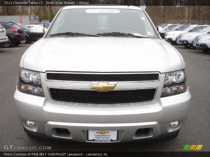 Sheer Silver Metallic / Ebony 2011 Chevrolet Tahoe LT