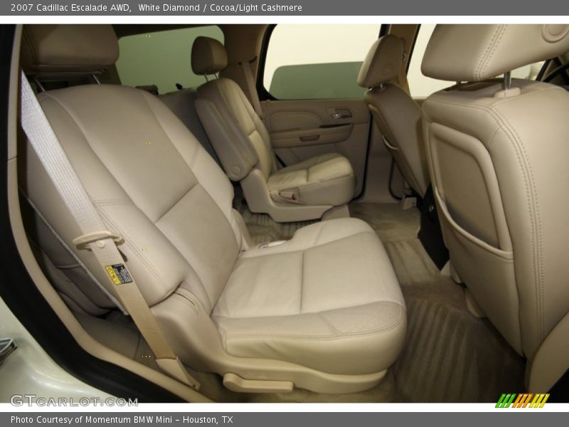 White Diamond / Cocoa/Light Cashmere 2007 Cadillac Escalade AWD