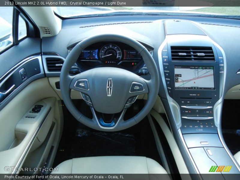 Dashboard of 2013 MKZ 2.0L Hybrid FWD