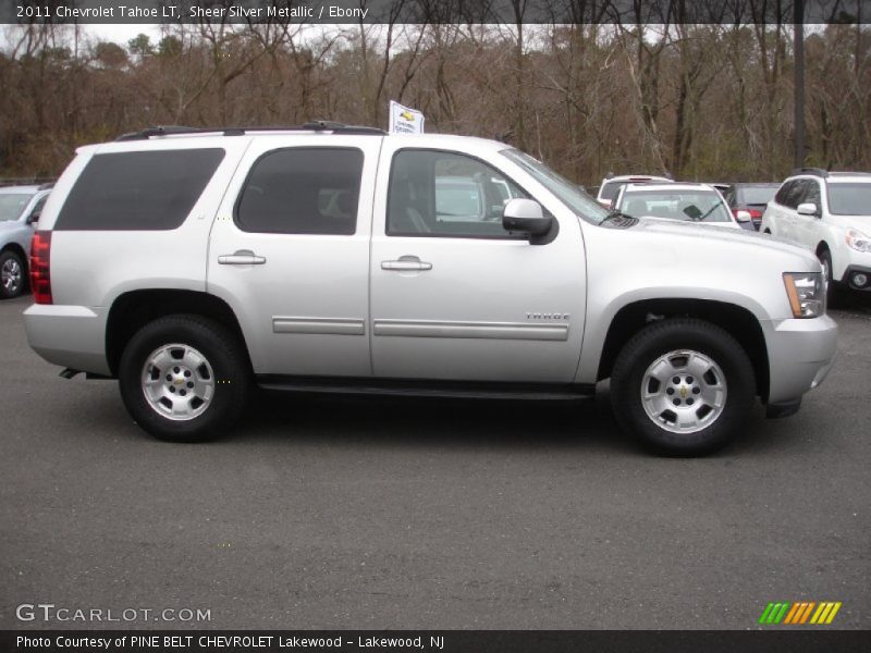 Sheer Silver Metallic / Ebony 2011 Chevrolet Tahoe LT