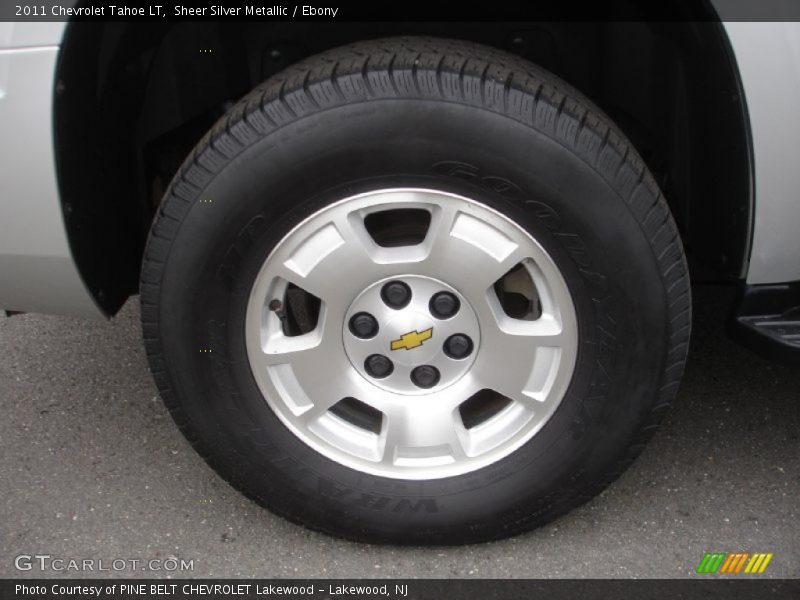 Sheer Silver Metallic / Ebony 2011 Chevrolet Tahoe LT