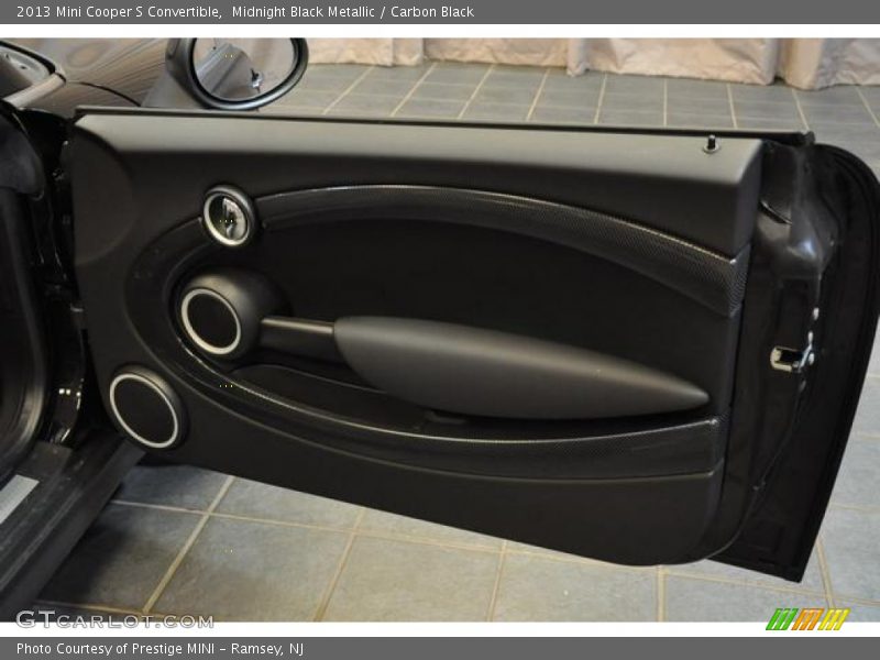 Midnight Black Metallic / Carbon Black 2013 Mini Cooper S Convertible