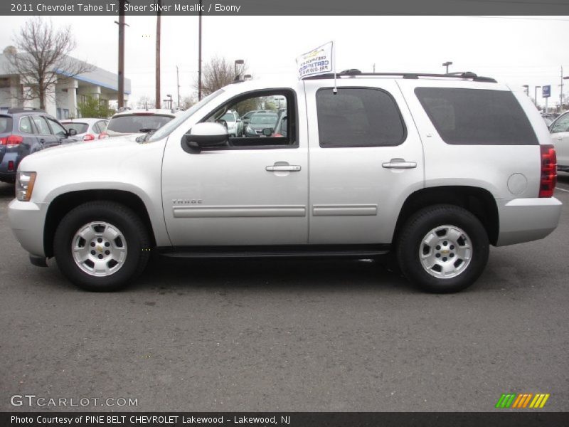 Sheer Silver Metallic / Ebony 2011 Chevrolet Tahoe LT