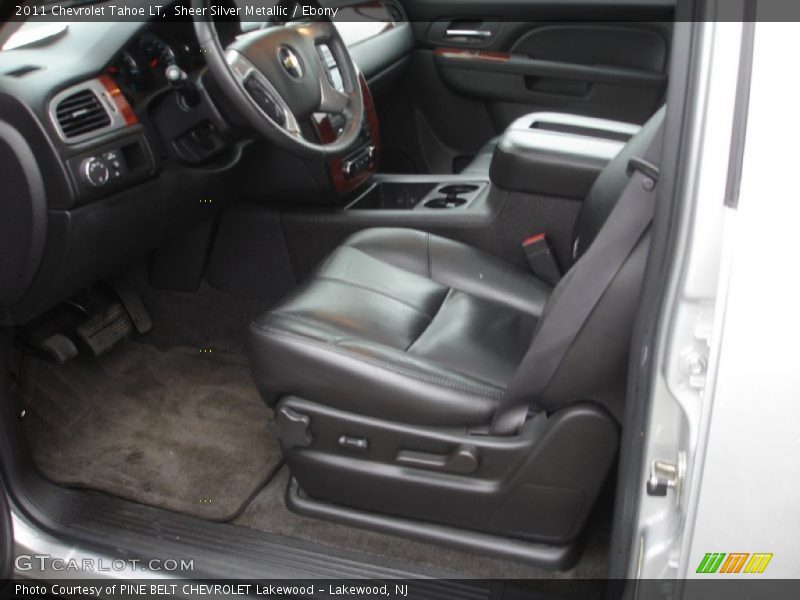 Sheer Silver Metallic / Ebony 2011 Chevrolet Tahoe LT