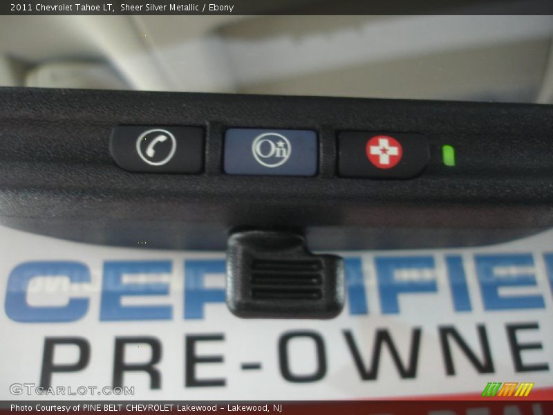 Sheer Silver Metallic / Ebony 2011 Chevrolet Tahoe LT
