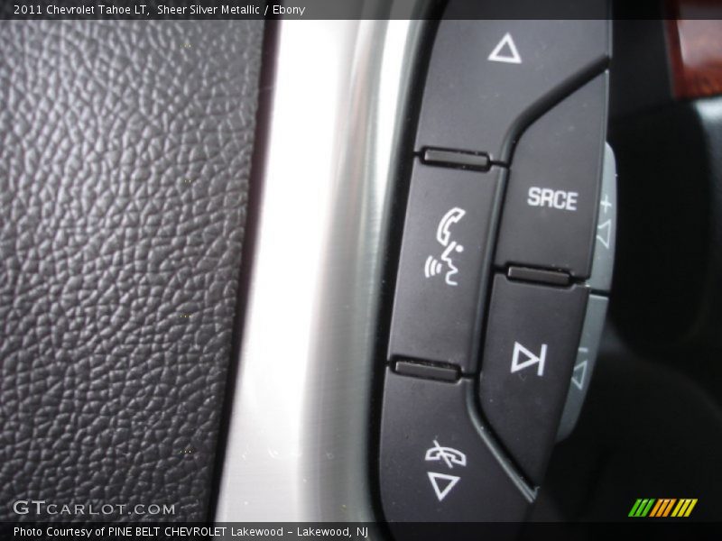 Sheer Silver Metallic / Ebony 2011 Chevrolet Tahoe LT
