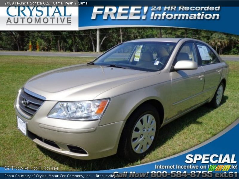 Camel Pearl / Camel 2009 Hyundai Sonata GLS