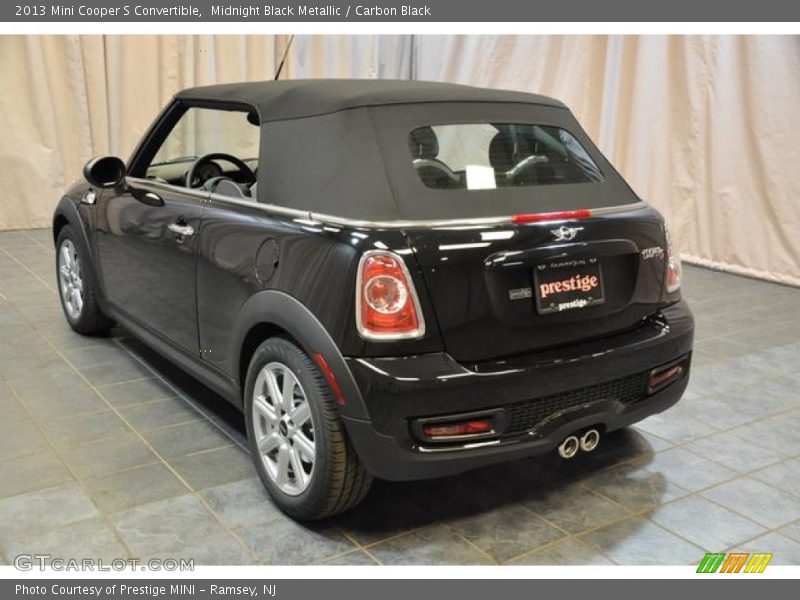 Midnight Black Metallic / Carbon Black 2013 Mini Cooper S Convertible