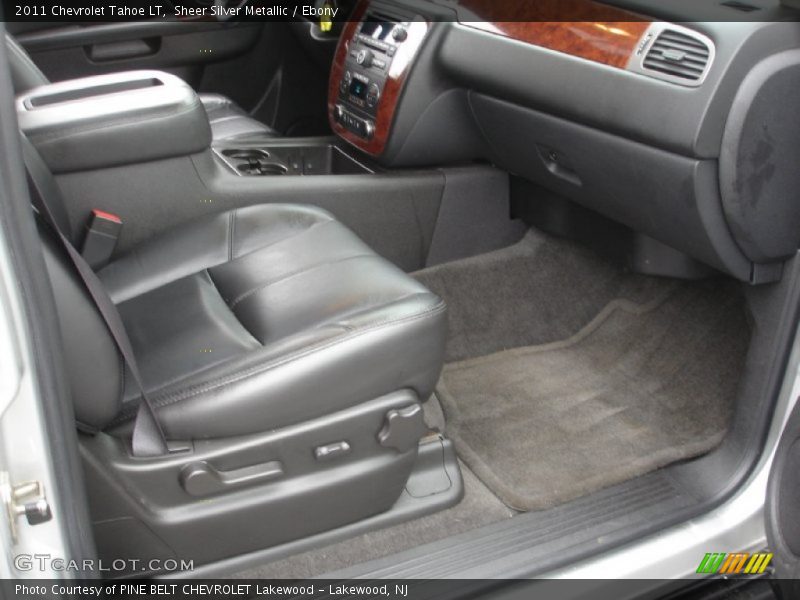 Sheer Silver Metallic / Ebony 2011 Chevrolet Tahoe LT
