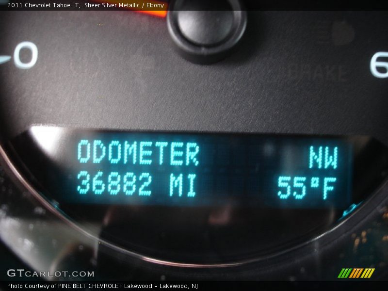 Sheer Silver Metallic / Ebony 2011 Chevrolet Tahoe LT