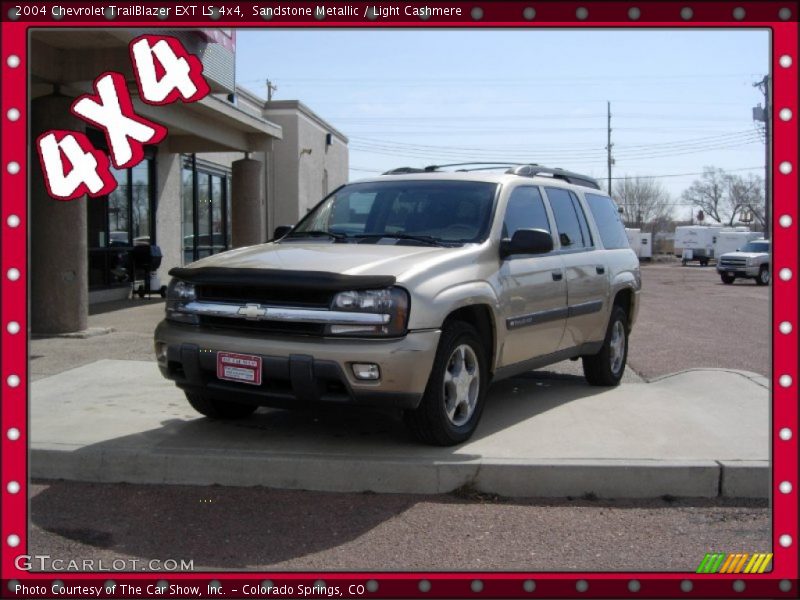 Sandstone Metallic / Light Cashmere 2004 Chevrolet TrailBlazer EXT LS 4x4