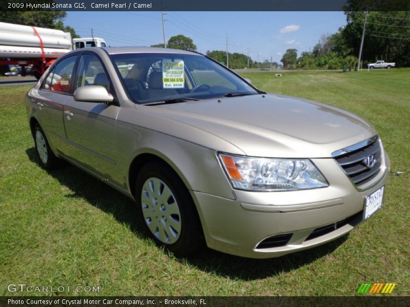 Front 3/4 View of 2009 Sonata GLS