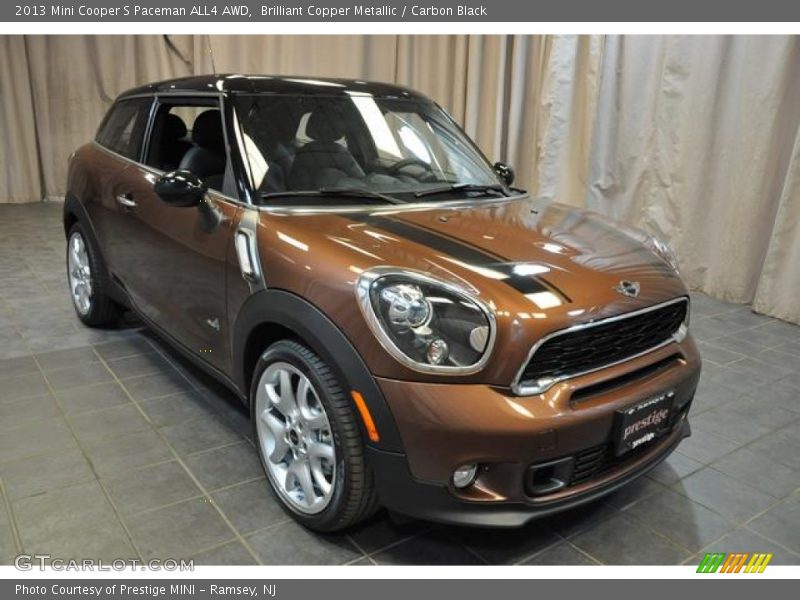 Brilliant Copper Metallic / Carbon Black 2013 Mini Cooper S Paceman ALL4 AWD