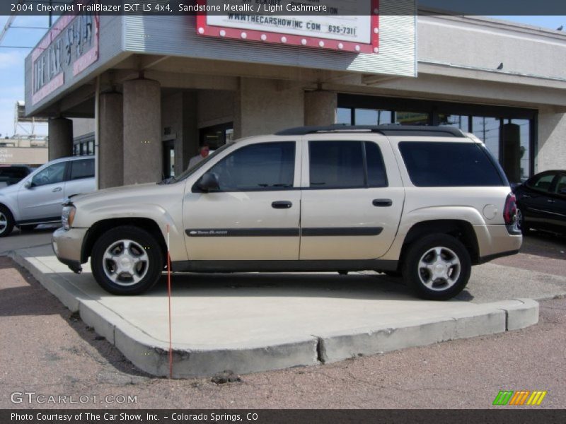 Sandstone Metallic / Light Cashmere 2004 Chevrolet TrailBlazer EXT LS 4x4
