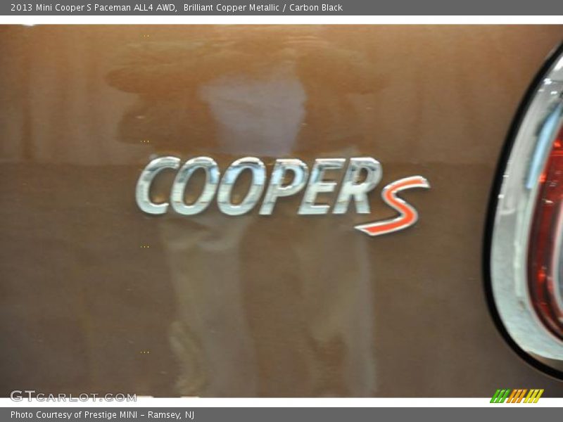 Brilliant Copper Metallic / Carbon Black 2013 Mini Cooper S Paceman ALL4 AWD