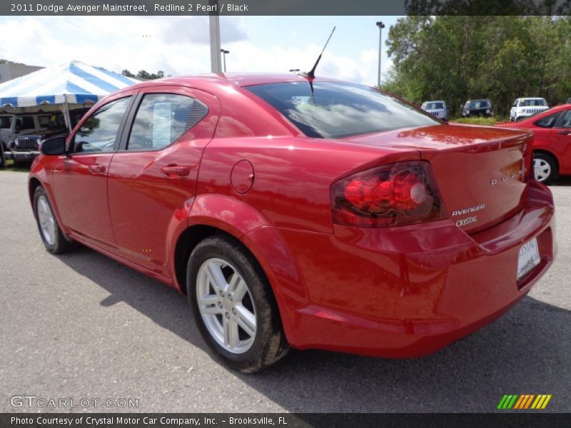 Redline 2 Pearl / Black 2011 Dodge Avenger Mainstreet
