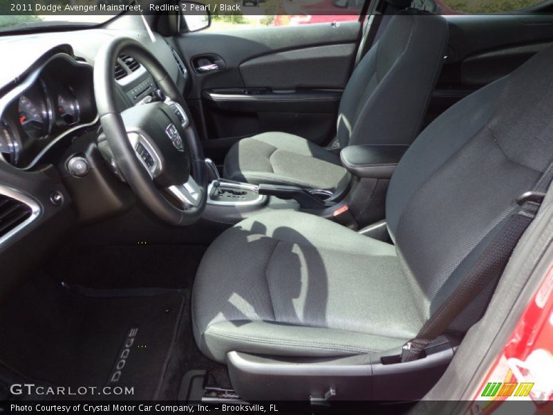 Redline 2 Pearl / Black 2011 Dodge Avenger Mainstreet