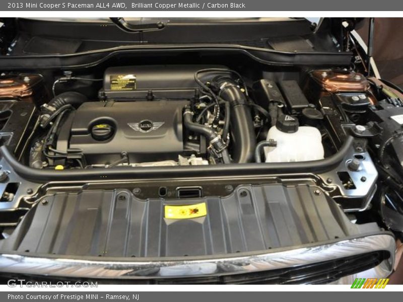  2013 Cooper S Paceman ALL4 AWD Engine - 1.6 Liter DI Twin-Scroll Turbocharged DOHC 16-Valve VVT 4 Cylinder