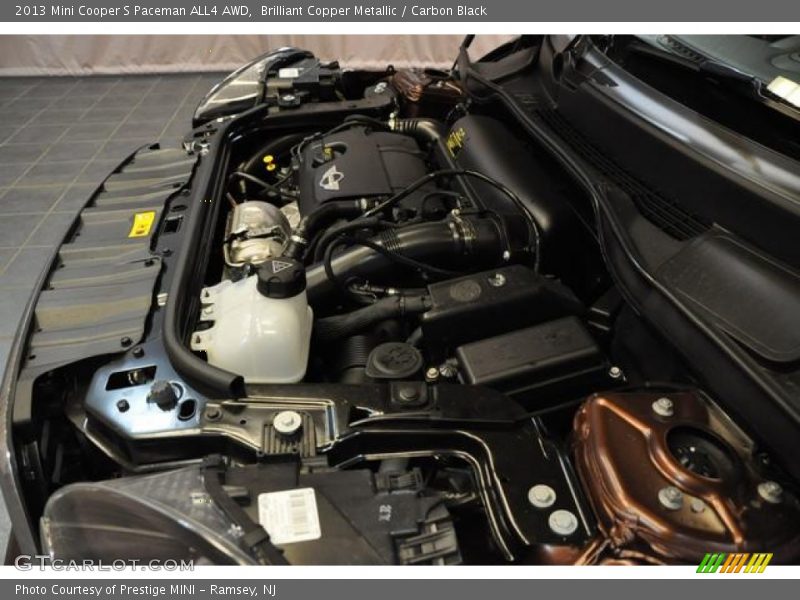  2013 Cooper S Paceman ALL4 AWD Engine - 1.6 Liter DI Twin-Scroll Turbocharged DOHC 16-Valve VVT 4 Cylinder
