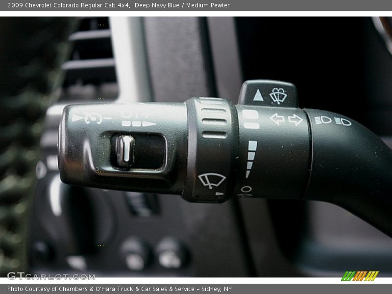 Deep Navy Blue / Medium Pewter 2009 Chevrolet Colorado Regular Cab 4x4