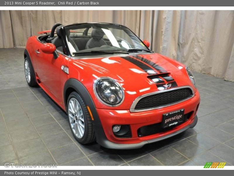 Chili Red / Carbon Black 2013 Mini Cooper S Roadster