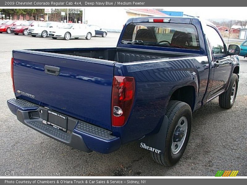 Deep Navy Blue / Medium Pewter 2009 Chevrolet Colorado Regular Cab 4x4