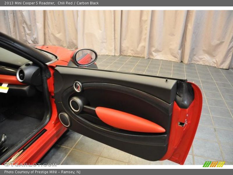 Chili Red / Carbon Black 2013 Mini Cooper S Roadster