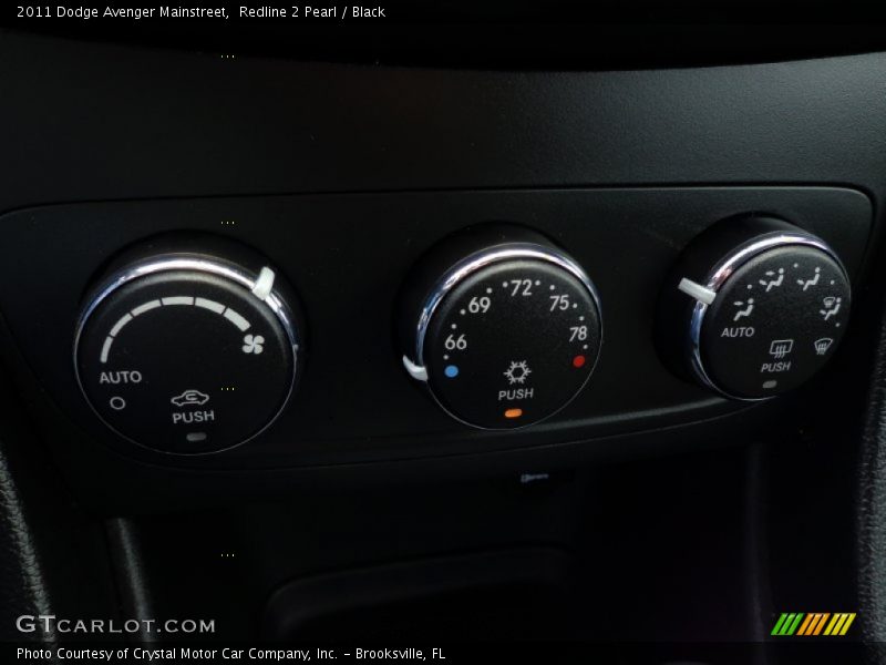 Redline 2 Pearl / Black 2011 Dodge Avenger Mainstreet