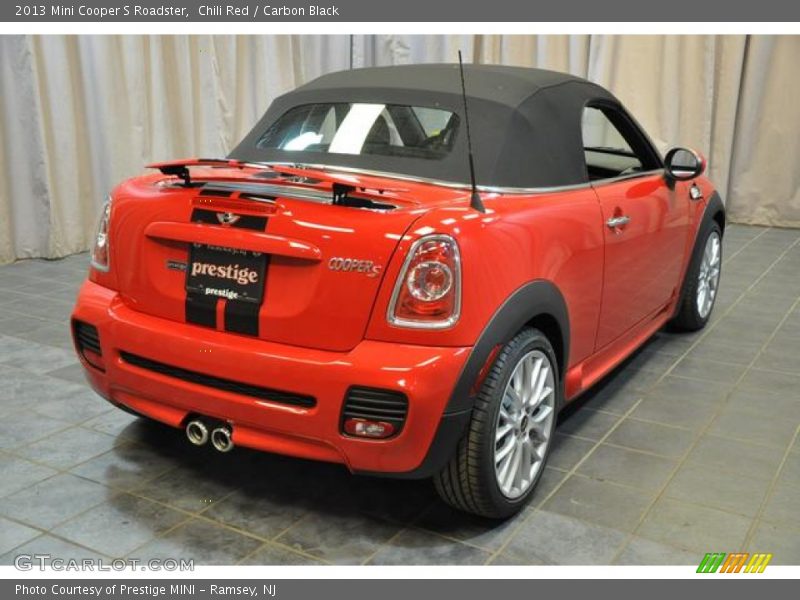 Chili Red / Carbon Black 2013 Mini Cooper S Roadster