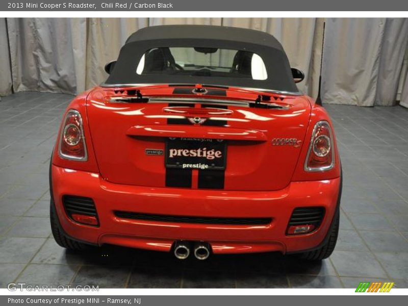 Chili Red / Carbon Black 2013 Mini Cooper S Roadster