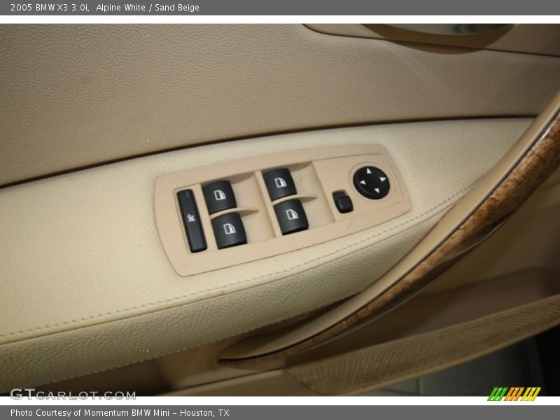 Alpine White / Sand Beige 2005 BMW X3 3.0i