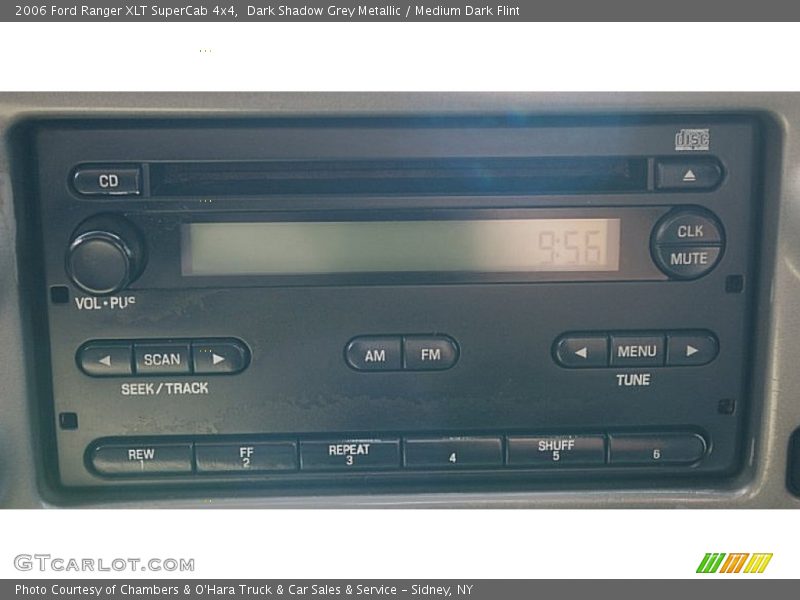 Dark Shadow Grey Metallic / Medium Dark Flint 2006 Ford Ranger XLT SuperCab 4x4