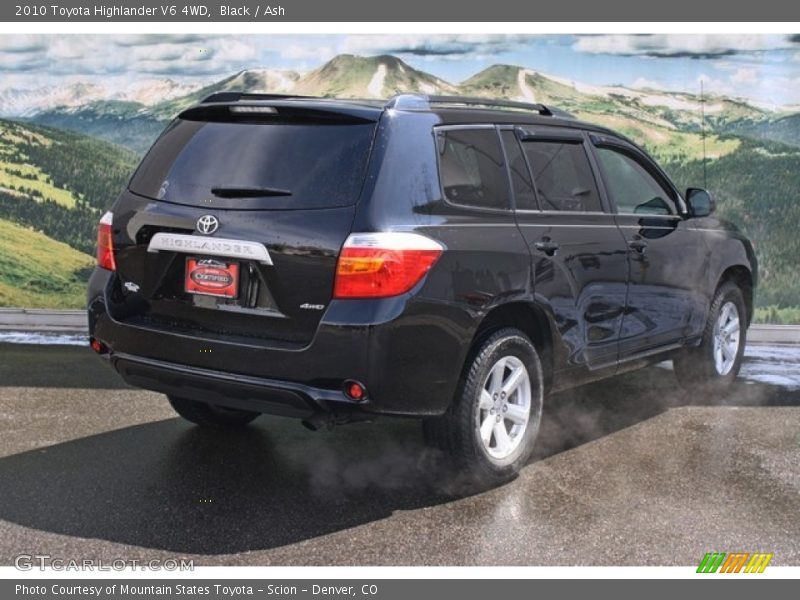 Black / Ash 2010 Toyota Highlander V6 4WD