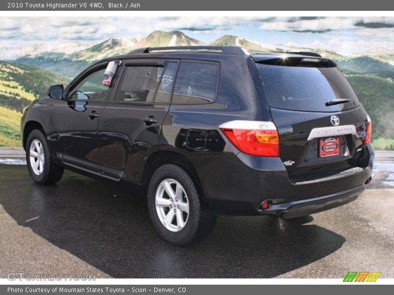 Black / Ash 2010 Toyota Highlander V6 4WD