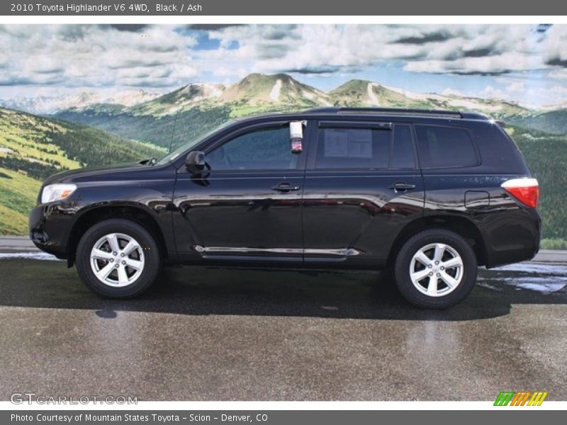 Black / Ash 2010 Toyota Highlander V6 4WD