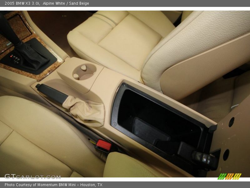 Alpine White / Sand Beige 2005 BMW X3 3.0i