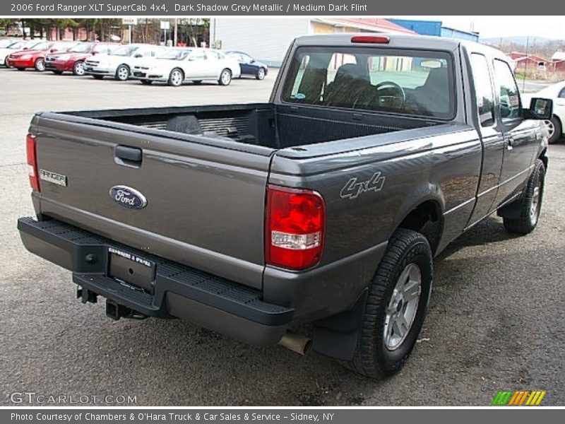 Dark Shadow Grey Metallic / Medium Dark Flint 2006 Ford Ranger XLT SuperCab 4x4