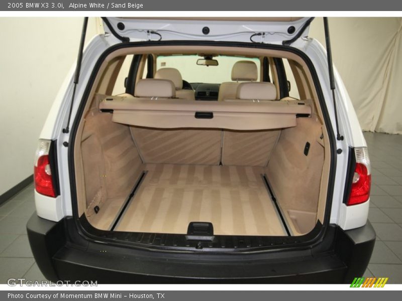 Alpine White / Sand Beige 2005 BMW X3 3.0i