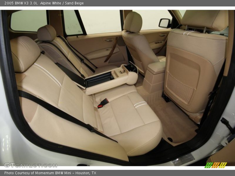 Alpine White / Sand Beige 2005 BMW X3 3.0i