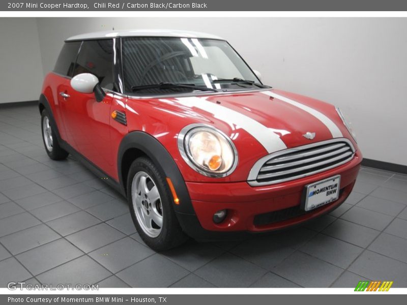 Chili Red / Carbon Black/Carbon Black 2007 Mini Cooper Hardtop