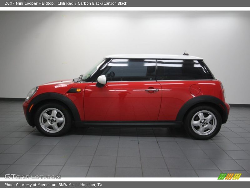 Chili Red / Carbon Black/Carbon Black 2007 Mini Cooper Hardtop