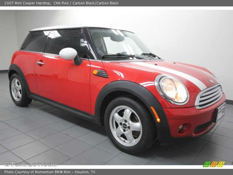 Chili Red / Carbon Black/Carbon Black 2007 Mini Cooper Hardtop