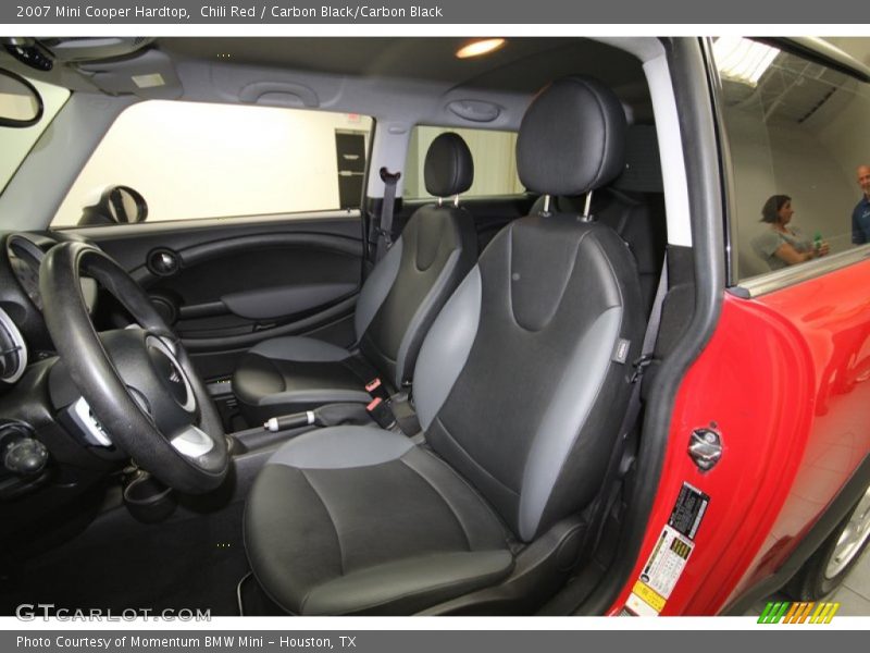 Chili Red / Carbon Black/Carbon Black 2007 Mini Cooper Hardtop