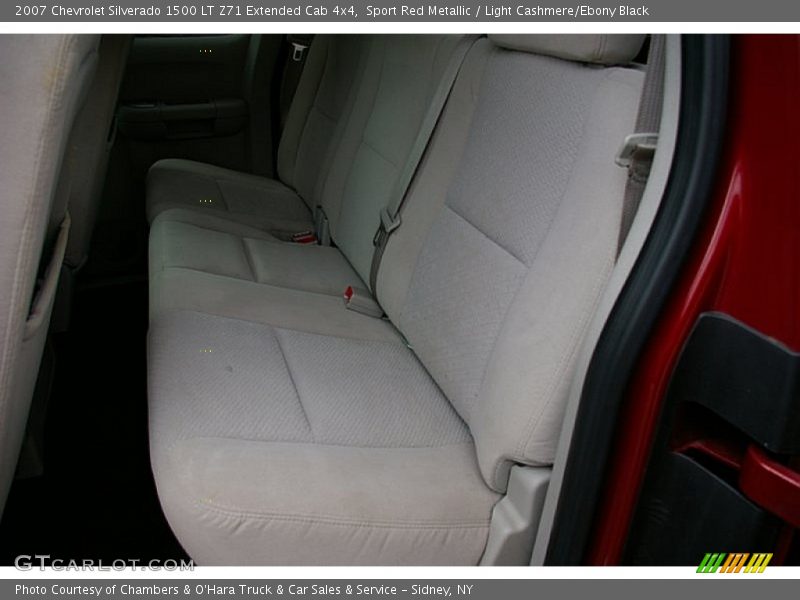 Sport Red Metallic / Light Cashmere/Ebony Black 2007 Chevrolet Silverado 1500 LT Z71 Extended Cab 4x4