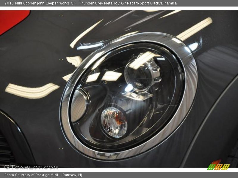 Thunder Grey Metallic / GP Recaro Sport Black/Dinamica 2013 Mini Cooper John Cooper Works GP