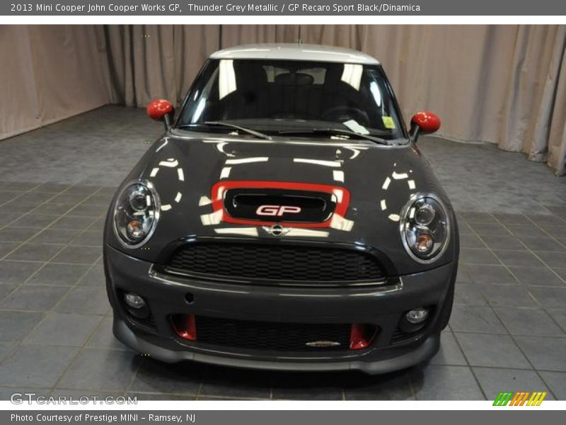 Thunder Grey Metallic / GP Recaro Sport Black/Dinamica 2013 Mini Cooper John Cooper Works GP